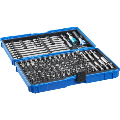 127dílná sada šroubovacích bitů Industrial-CrV NAREX 127-Bit Box