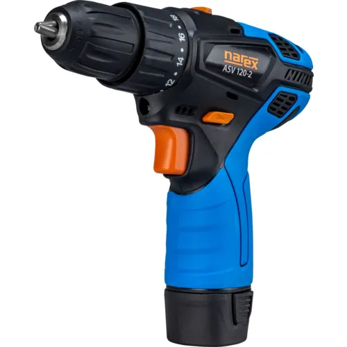 Kombinovaný set 12V e-POWER vrtacího šroubováku a 12V e-POWER kompaktní svítilny NAREX ASV 122-SET