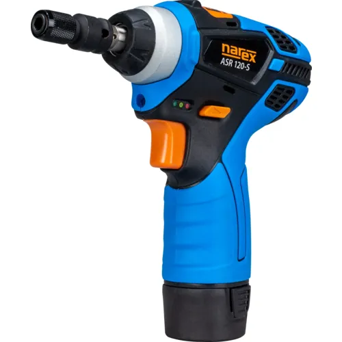 12V e-POWER montážní rázový utahovák (139 Nm) NAREX ASR 122-S