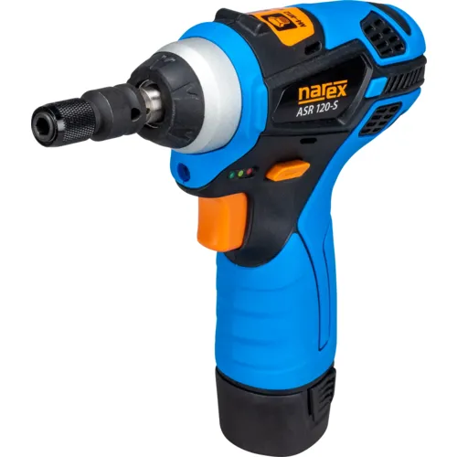12V e-POWER montážní rázový utahovák (139 Nm) NAREX ASR 122-S