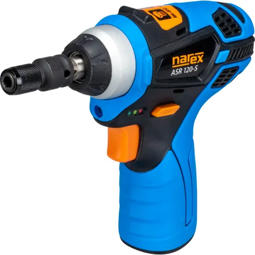 12V e-POWER montážní rázový utahovák (139 Nm) NAREX ASR 120-S