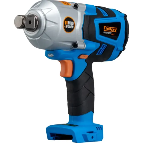 60V BRUSHLESS JUMBO POWER bezuhlíkový rázový utahovák s regulací výkonu pro nejnáročnější použití NAREX ASR 600-3HTB