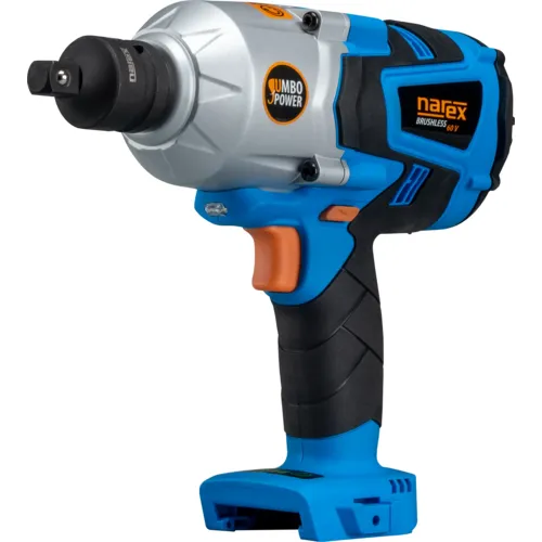 60V BRUSHLESS JUMBO POWER bezuhlíkový rázový utahovák s regulací výkonu pro nejnáročnější použití NAREX ASR 600-3HTB