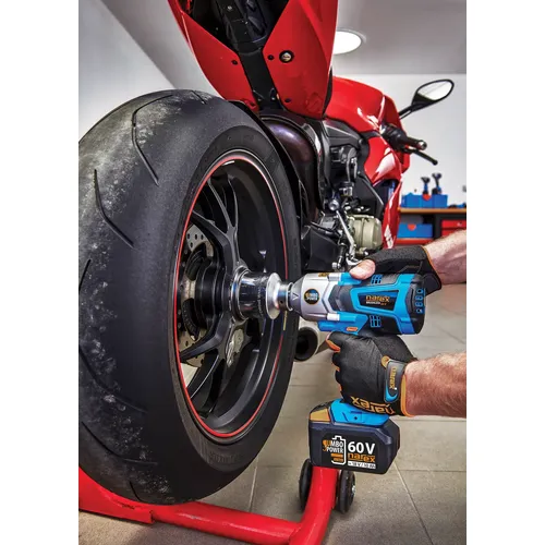 60V BRUSHLESS JUMBO POWER bezuhlíkový rázový utahovák s regulací výkonu pro nejnáročnější použití NAREX ASR 600-3HTB