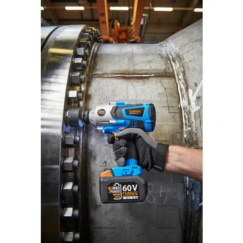 60V BRUSHLESS JUMBO POWER bezuhlíkový rázový utahovák s regulací výkonu pro nejnáročnější použití NAREX ASR 600-3HTB