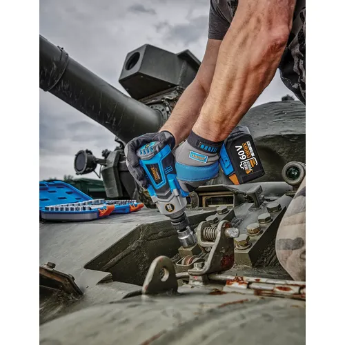 60V BRUSHLESS JUMBO POWER bezuhlíkový rázový utahovák s regulací výkonu pro nejnáročnější použití NAREX ASR 600-3HTB