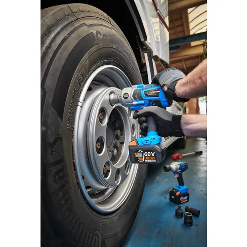 60V BRUSHLESS JUMBO POWER bezuhlíkový rázový utahovák s regulací výkonu pro nejnáročnější použití NAREX ASR 600-3HTB