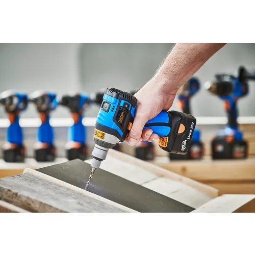 20V BRUSHLESS e-POWER bezuhlíkový rázový utahovák s regulací výkonu NAREX ASR 200-3SB