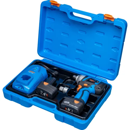 20V BRUSHLESS e-POWER bezuhlíkový rázový utahovák NAREX ASR 203-SB