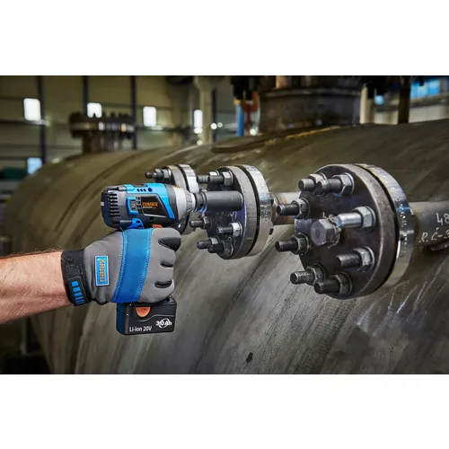 20V BRUSHLESS e-POWER bezuhlíkový rázový utahovák NAREX ASR 203-SB