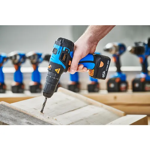 20V BRUSHLESS e-POWER bezuhlíkový příklepový šroubovák NAREX ASP 200-2B