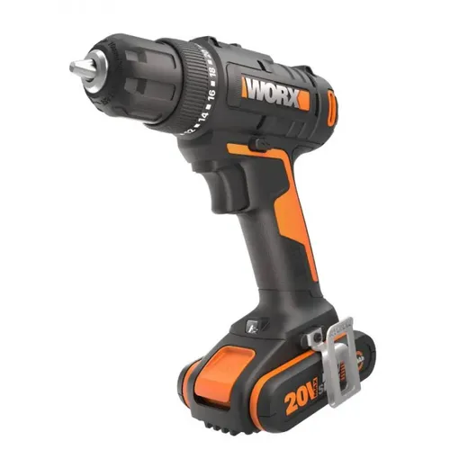 Worx WX100 - Aku vrtačka šroubovák 20V30Nm 1x2Ah - Powershare