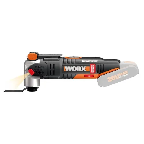 Worx WX693.9 - Aku multifunkční oscilační bruska 20V NITRO Sonicrafter - bez akumulátoru - Powershare