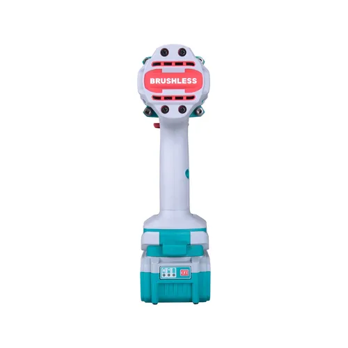 Utahovák rázový aku 1/2', brushless, 850nm, 20 v li-ion 4000mah (2x), industrial TOTAL TIWLI2085