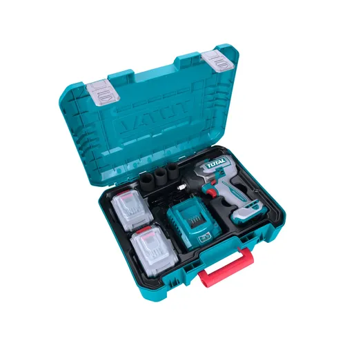 Utahovák rázový aku 1/2', brushless, 850nm, 20 v li-ion 4000mah (2x), industrial TOTAL TIWLI2085