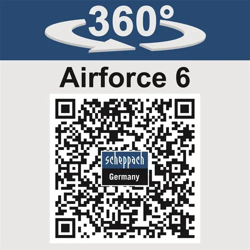 Scheppach Air Force 6 hybridní kompresor (20 V IXES aku, 12 V, 230 V)