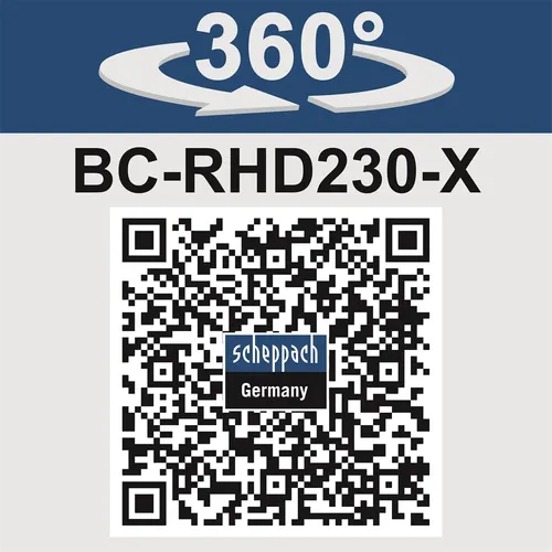 Scheppach BC-RHD230-X aku 20 V IXES vrtací/sekací kladivo (bez baterie a nabíječky)