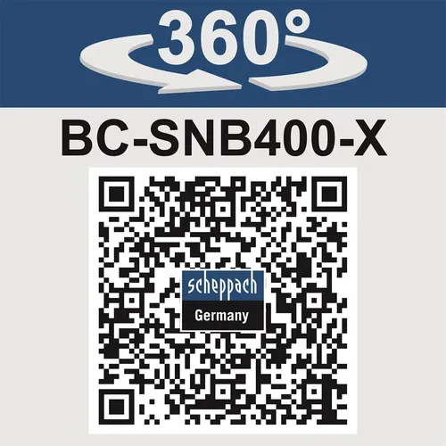 Scheppach BC-SNB400-X aku 20 V IXES sněhová fréza (bez baterie a nabíječky)