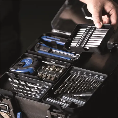 Scheppach C-DTB74/1-X aku 20 V IXES set vrtacího šroubováku a 74 ks příslušenství