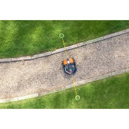 Worx garden WA0780 - Rozeznání sekací zóny pro sekačky Vision