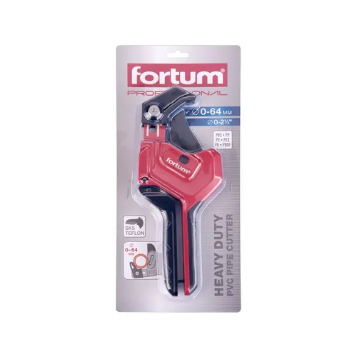 Nůžky na plastové trubky, o 0-64mm FORTUM 4775018