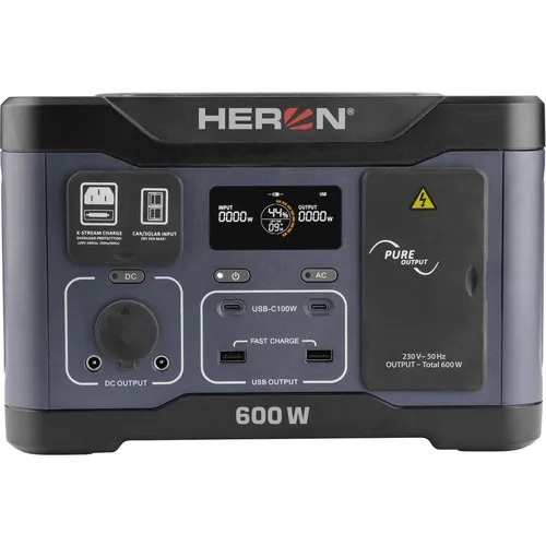 Stanice nabíjecí, 600w, 512wh HERON 8896800