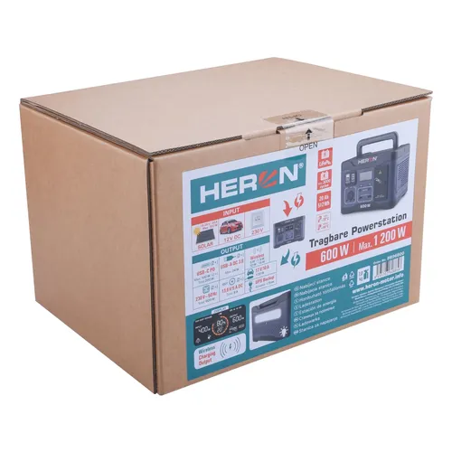 Stanice nabíjecí, 600w, 512wh HERON 8896800