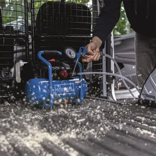 Scheppach C-ACT160/6-X 20 V IXES aku bezolejový kompresor 6 l (bez baterie a nabíječky)
