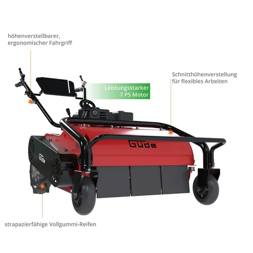 Kladívkový mulčovač GSM 500 Güde 95482