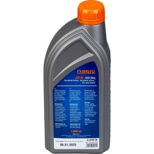 Olej na mazání řetězu NAREX CO 1L