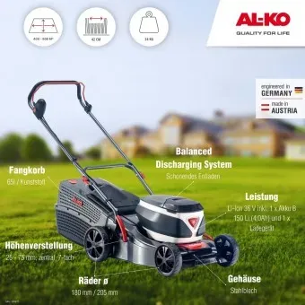 42.2 Li COMFORT 36V SET AL-KO