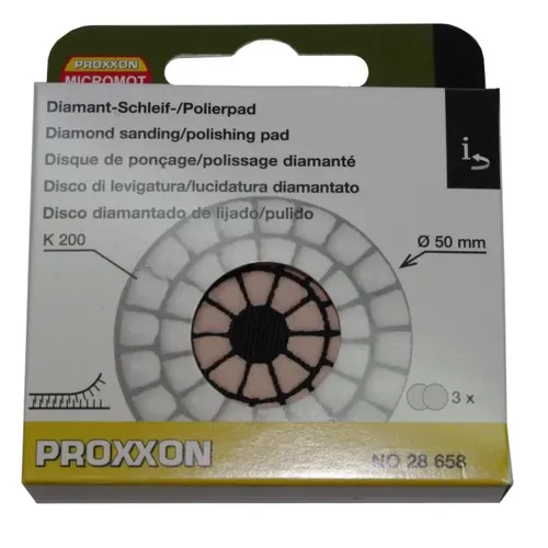 Proxxon Diamantový leštící kotouč 200 hrubost