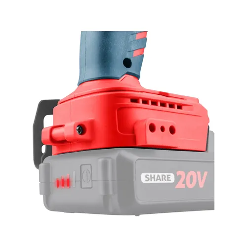 Utahovák rázový 1/4" aku share20v, brushless, bez baterie a nabíječky EXTOL PREMIUM 8891815