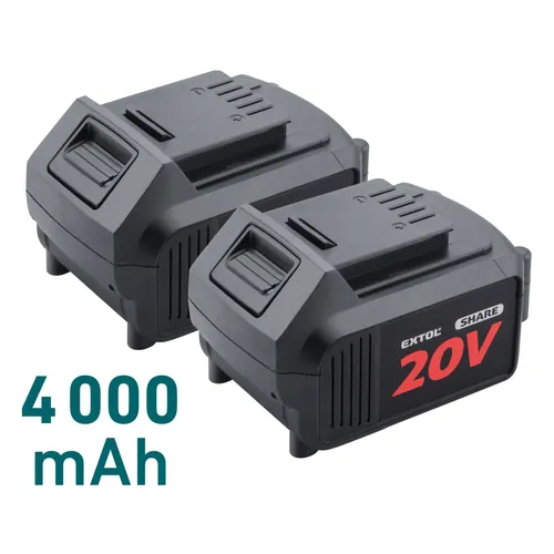 Pila řetězová aku share20v, 40cm, brushless, bez baterie a nabíječky EXTOL INDUSTRIAL 8791921