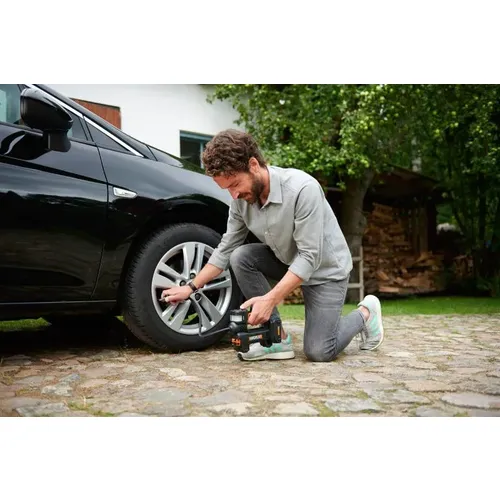 Worx WX092 - Aku kompresor se svítilnou 20V, 1x 2.0Ah - Powershare