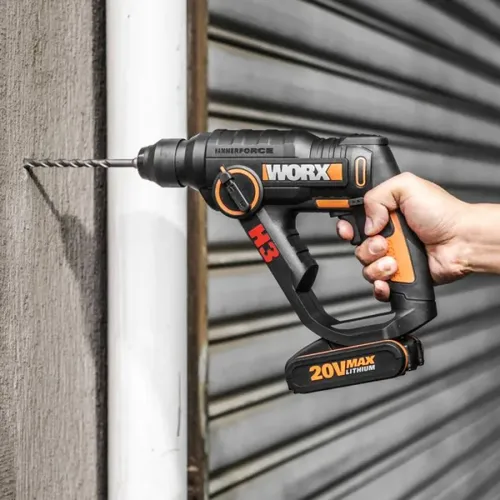 Worx WX390 - Vrtací kladivo 20V, 1x2.0Ah - Powershare