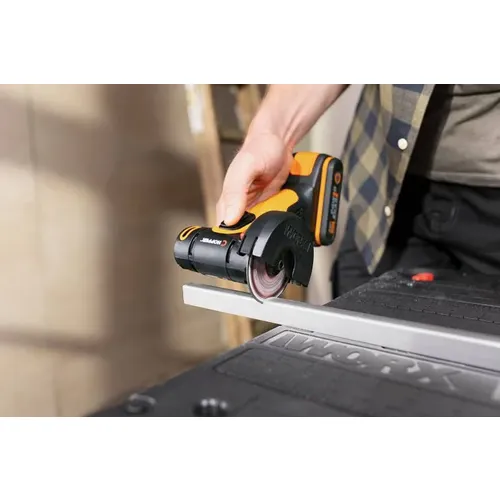Worx WX801 - Aku úhlová bruska 20V, 76mm, 2.0 Ah - Powershare