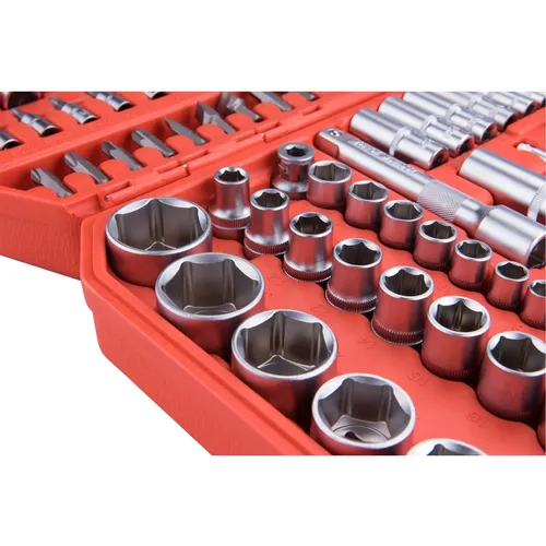Hlavice nástrčné, sada 110ks, 1/4", 1/2" EXTOL PREMIUM 8818338