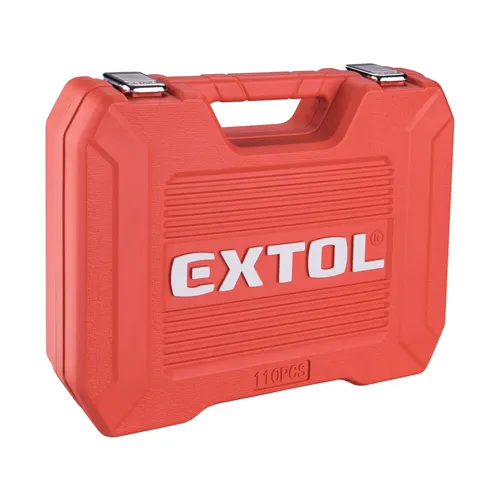Hlavice nástrčné, sada 110ks, 1/4", 1/2" EXTOL PREMIUM 8818338