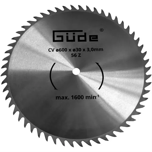 Pilový kotouč na dřevo CV 600x30x3,0 - 56Z Güde 1855