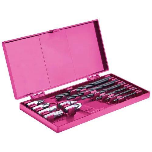 Vrtací šroubovák aku, růžový, 12v li-ion, 1300mah, v tašce, extol lady EXTOL LIGHT 402401