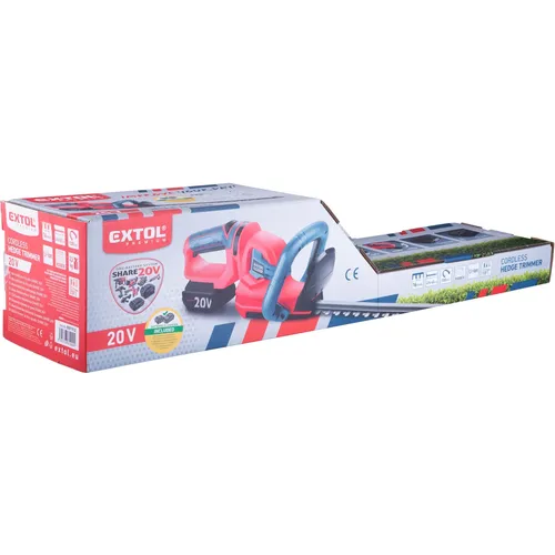Nůžky na živé ploty aku, share20v, 2ah EXTOL PREMIUM 8891932