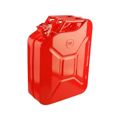 Zrušeno! nahrazeno výrobkem 8898143 kanystr ocelový na benzín, 20l EXTOL PREMIUM 8863200