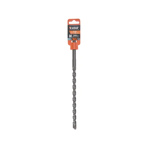 Zrušeno! nahrazeno výrobkem 8801723 vrták sds plus příklepový do betonu, o 12x260mm, sk EXTOL PREMIUM 8801424
