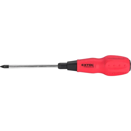 Zrušeno! nahrazeno výrobkem 8819236 šroubovák křížový pozidriv, pz 1x100mm, crv EXTOL PREMIUM 55032