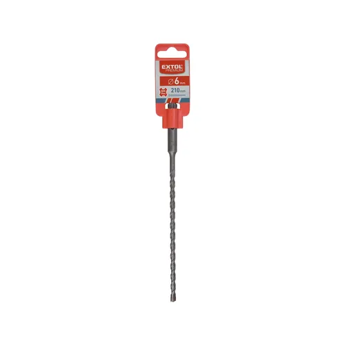Zrušeno! nahrazeno výrobkem 8801707 vrták sds plus příklepový do betonu, o 6x210mm, sk EXTOL PREMIUM 8801407