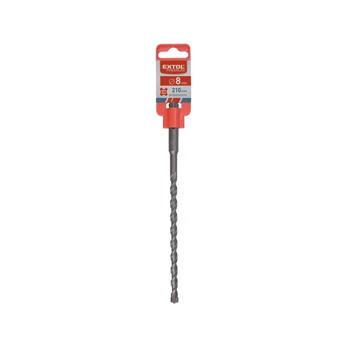 Zrušeno! nahrazeno výrobkem 8801712 vrták sds plus příklepový do betonu, o 8x210mm, sk EXTOL PREMIUM 8801412