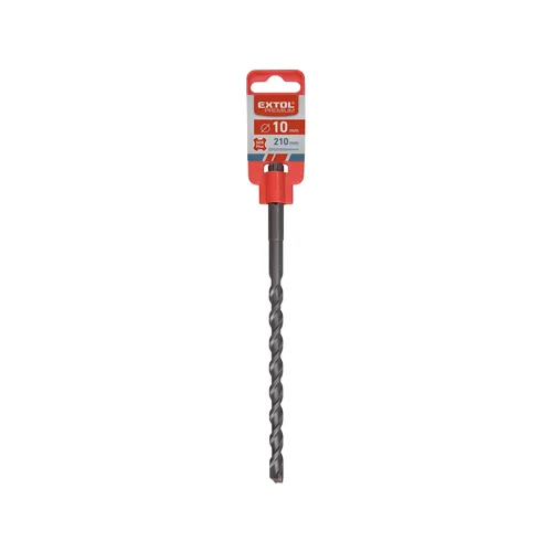 Zrušeno! nahrazeno výrobkem 8801718 vrták sds plus příklepový do betonu, o 10x210mm, sk EXTOL PREMIUM 8801418