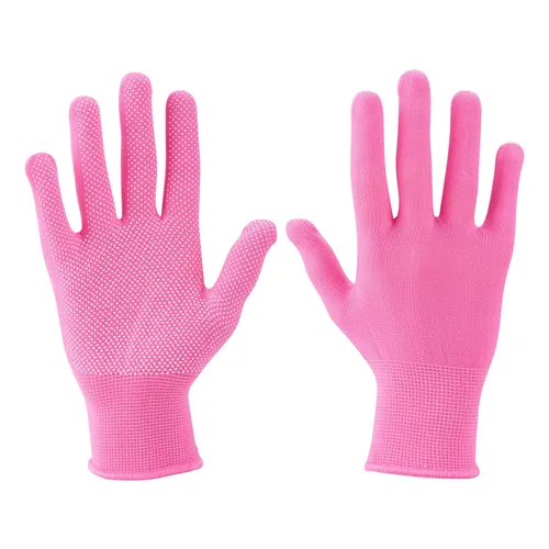 Rukavice z polyesteru s pvc terčíky na dlani, velikost 7', extol lady EXTOL LIGHT 99719