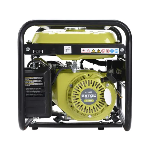 Zrušeno! nahrazeno výrobkem 8895550 | elektrocentrála benzínová, 6,5hp/2,8kw EXTOL CRAFT 421000